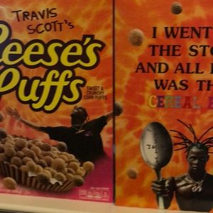 Authentic Travis Scott Reese’s Puffs